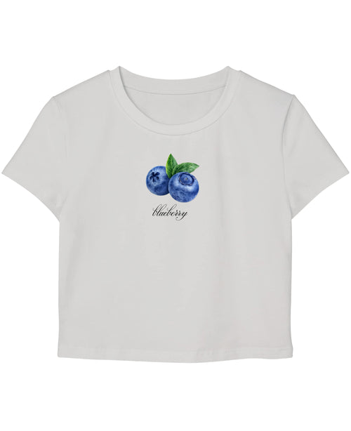 White Baby Tee Front Design