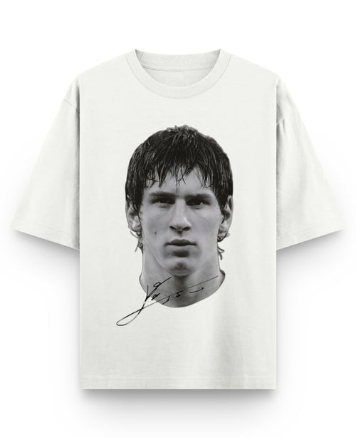 Off White Oversized T-shirt Front Design